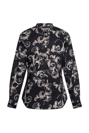 直営店直送/Dolce&Gabbana Lvr限定プリント サテンシャツ レア dolce-gabbana-all-over-logo-